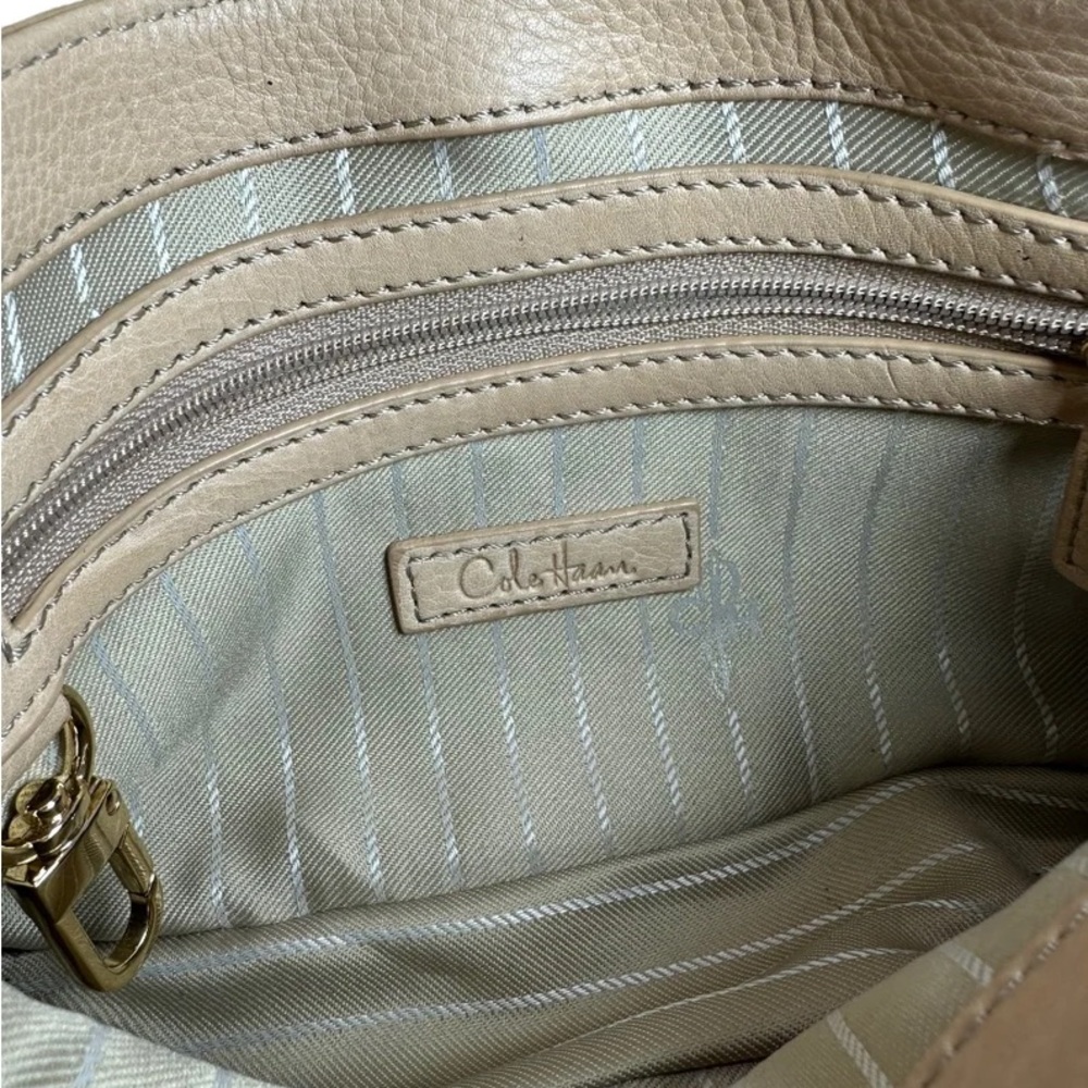 Cole Haan cashew color, Devin tote. - Picture 6 of 7